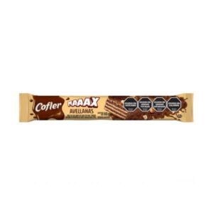 OBLEA COFLER MAX CHOCOLATE Y AVELLANAS 60GR