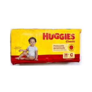 PAÑAL HUGGIES CLASSIC G 36 UN