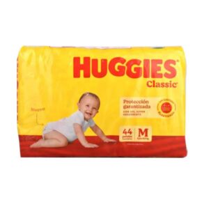 PAÑAL HUGGIES CLASSIC M 44 UN