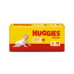 PAÑAL HUGGIES CLASSIC M 8 UN