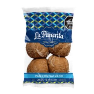 PAN CON SALVADO LA PANERITA 6UN