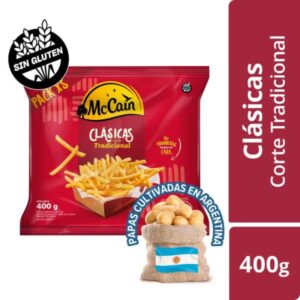 PAPAS CONGELADAS MC CAIN CORTE TRADICIONAL 400GR