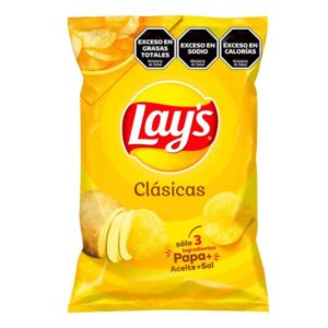 PAPAS FRITAS LAY`S CLASICAS 134GR