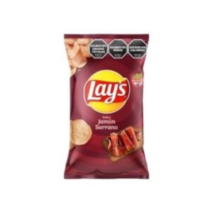 PAPAS FRITAS LAY`S JAMON SERRANO 77GR