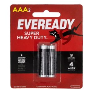 PILAS EVEREADY AAA 2UN