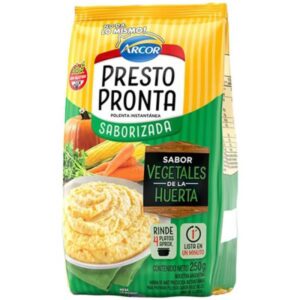 POLENTA PRESTOPRONTA VEGETALES DE LA HUERTA 250GR