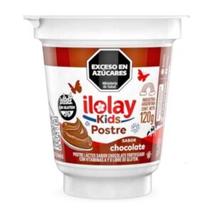 POSTRE ILOLAY SABOR CHOCOLATE 120GR