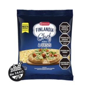 QUESO EN HEBRAS FINLANDA 4 QUESOS 150GR