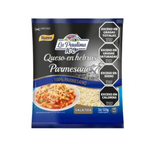 QUESO HEBRAS LA PAULINA PARMESANO 125GR