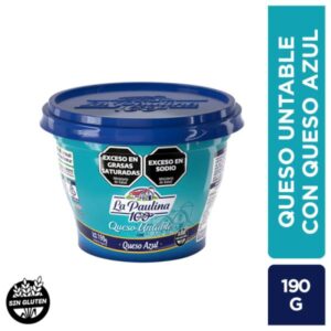 QUESO UNTABLE LA PAULINA AZUL 190GR