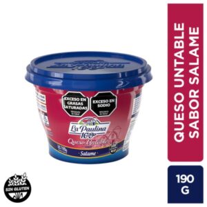 QUESO UNTABLE LA PAULINA SALAME 190GR