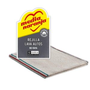 REJILLA MEDIA NARANJA LAVA AUTOS 42X58CM