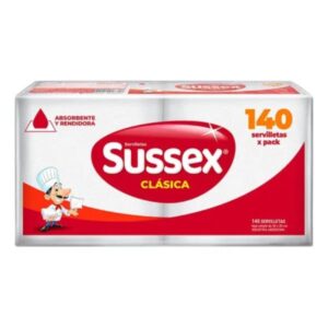 SERVILLETAS SUSSEX CLASICA 140UN