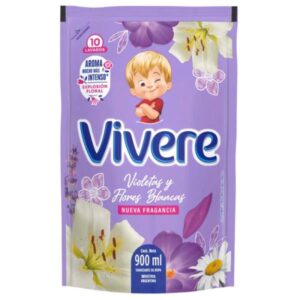 SUAVIZANTE VIVERE VIOLETA Y FLORES 900ML