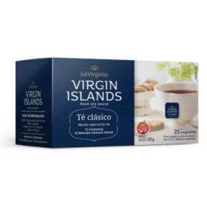 TE CLASICO VIRGINS ISLANDS 25 SAQUITOS