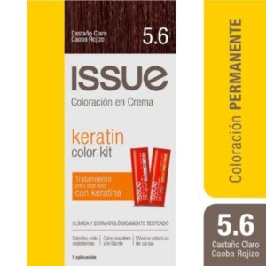 TINTURA ISSUE CREMA N° 5.6 CASTAÑO CLARO CAOBA ROJIZO