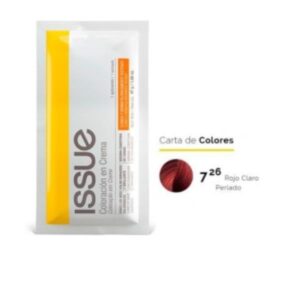 TINTURA ISSUE CREMA N° 7.26 ROJO CLARO PERLADO