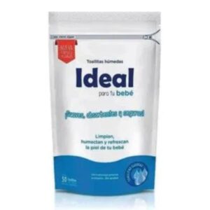 TOALLITAS HUMEDAS IDEAL 50UN