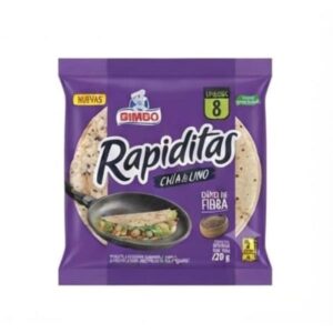 TORTILLAS BIMBO RAPIDITAS CHIA & LINO 8 UN