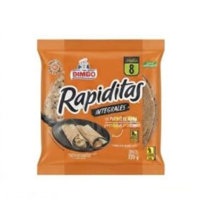 TORTILLAS BIMBO RAPIDITAS INTEGRALES 8UN