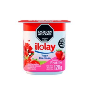 YOGUR CREMOSO ILOLAY FRUTILLA 120GR