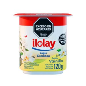 YOGUR CREMOSO ILOLAY VAINILLA 120GR