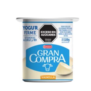 YOGUR FIRME GRAN COMPRA VAINILLA 120GR