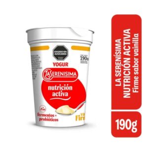 YOGUR FIRME LA SERENISIMA VAINILLA 190GR