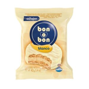 ALFAJOR BON O BON BLANCO 40GR
