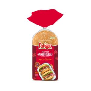 PAN PARA HAMBURGUESA FARGO CON SESAMO 210GR