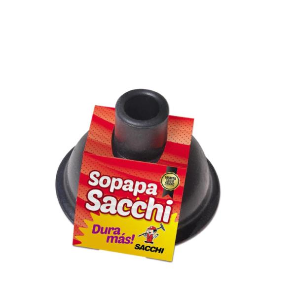 SOPAPA SACCHI GOMA NEGRA