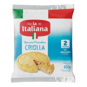 TAPA PASCUALINA LA ITALIANA CRIOLLA 2UN