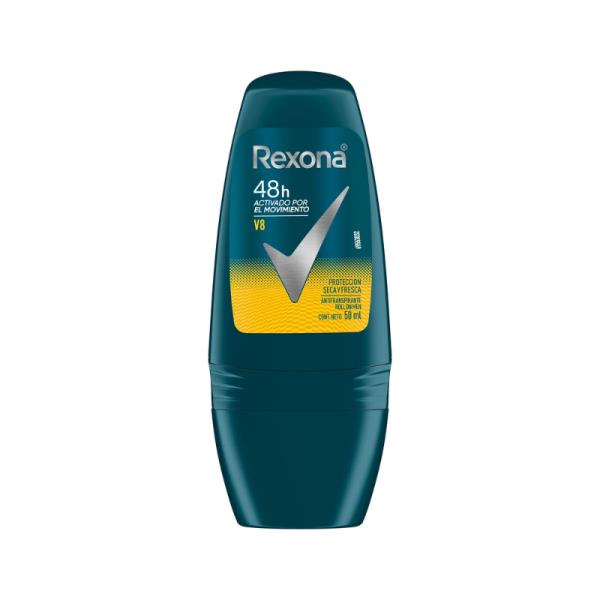 ANTITRASNPIRANTE REXONA MEN ROLL ON V8 50ML