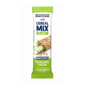 BARRA CEREALMIX BALANCE MANZANA & AVENA 23GR