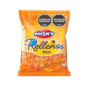 CARAMELOS MISKI RELLENOS MIEL 675GR