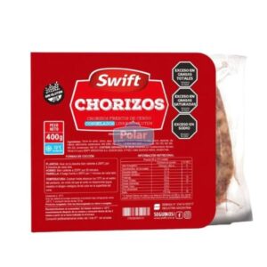CHORIZO SWIFT DE CERDO CONGELADOS 400GR