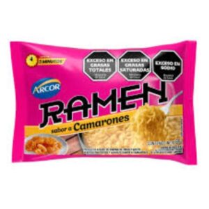 FIDEOS RAMEN ARCOR CAMARONES 65GR