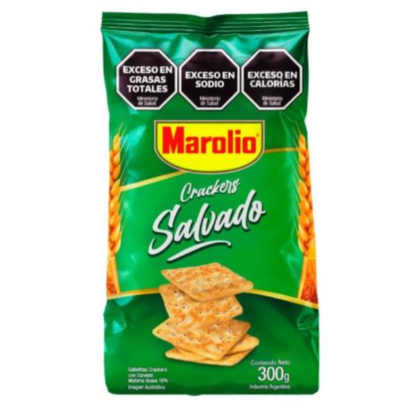 GALLETAS CRACKERS MINI MAROLIO SALVADO 300GR