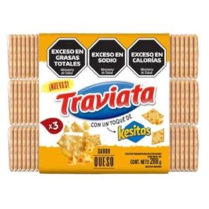 GALLETAS CRACKERS TRAVIATA CRACKERS KESITAS 3 X 96GR