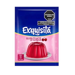 GELATINA EXQUISITA SABOR CEREZA 40GR