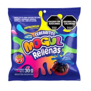 GOMITAS MOGUL CEREBRITOS RELLENOS HALLOWEEN 30GR