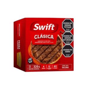 HAMBURGUESAS SWIFT CLASICA 320GR