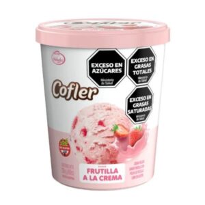 HELADO COFLER FRUTILLA A LA CREMA 450CC
