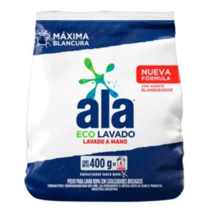 JABON EN POLVO ALA REGULAR ECO LAVADO 400GR