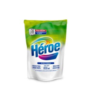 JABON LIQUIDO PARA ROPA HEROE 800ML