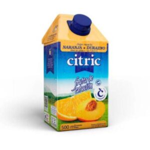 JUGO CITRIC NARANJA DURAZNO 500ML