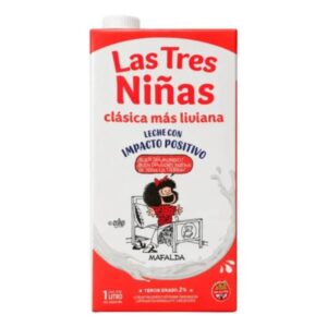 LECHE LARGA VIDA LAS TRES NIÑAS CLASICA MAS LIVIANA 1LT