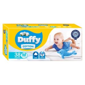 PAÑALES DUFFY COTTON HIPERPACK M 38UN