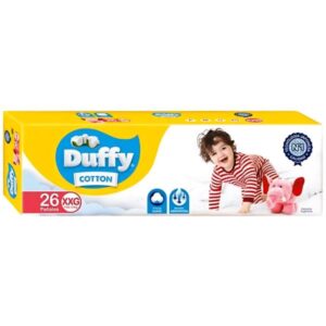 PAÑALES DUFFY COTTON HIPERPACK XXG 26UN