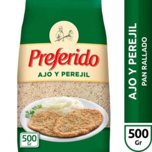 PAN RALLADON PREFERIDO AJO Y PEREJIL 500GR
